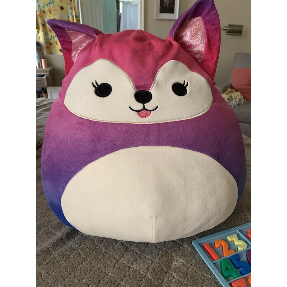 Squishmallows Syana The Pink to Purple Ombre Fox Plush Toy 20”